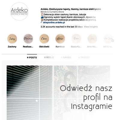 Ardeko - Przejrzyj nasz profil na Instagramie